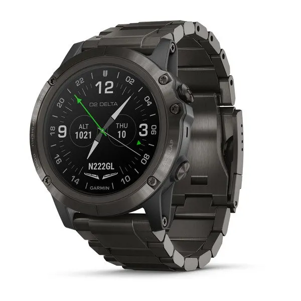Garmin D2 Delta - 47 мм | Brown Leather Band