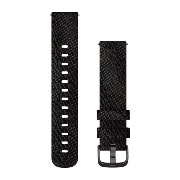 Garmin Ремешок сменный Quick Release 20 мм (нейлоновый) черный с черной застежкой 010-12924-13 от прозводителя Garmin
