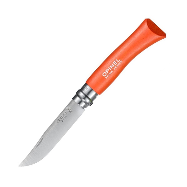Нож Opinel №7, нержавеющая сталь, оранжевый, 001426 001426 от прозводителя Opinel