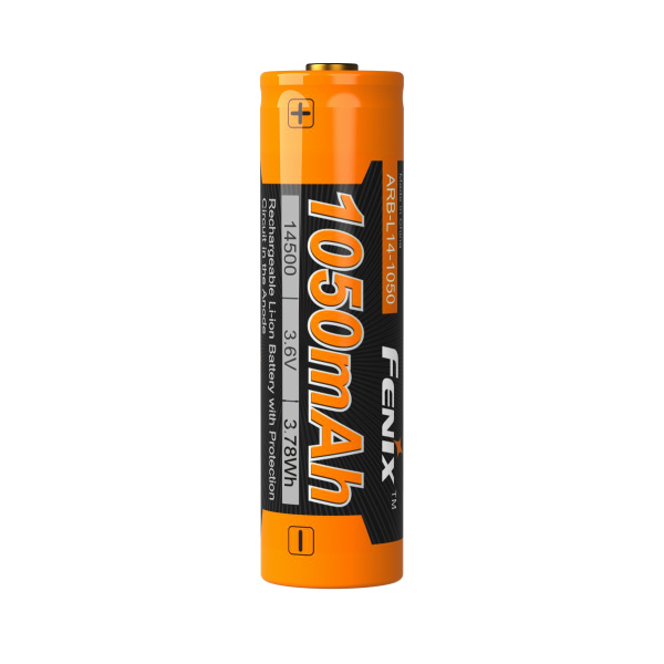 Аккумулятор 14500 Fenix ARB-L14-1050 Li-Ion (1050mAh) AA ARB-L14-1050 от прозводителя Fenix