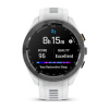 Garmin Approach S70 - 42 мм | Black/Peach Ceramic Bezel with White Silicone Band