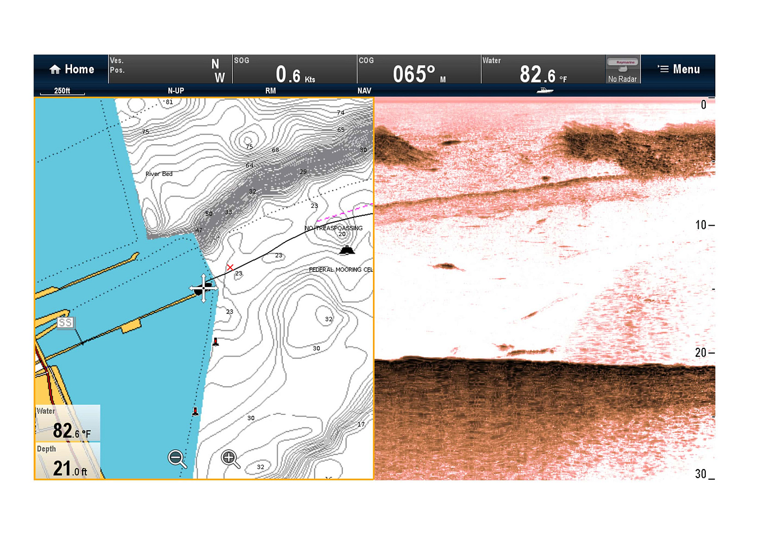 RAYMARINE Downvision Sonar Module CP100
