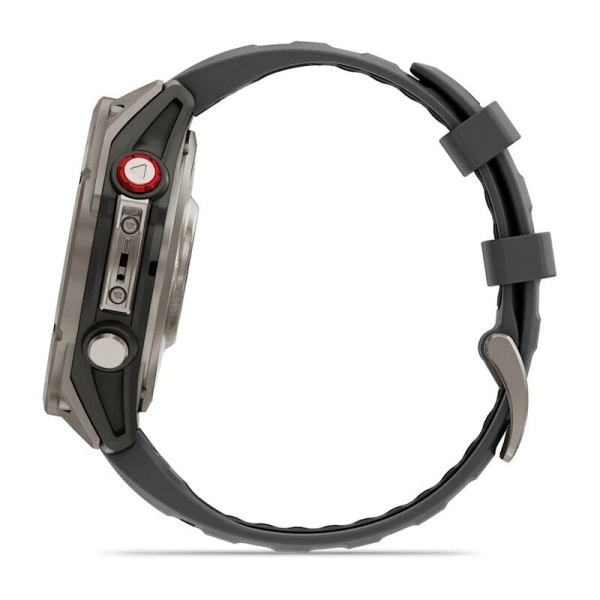 GARMIN  FENIX 8 PRO – 47 mm,  AMOLED, Sapphire, Titanium with Graphite/Black Silicone Band 010-03198-11 от прозводителя Garmin