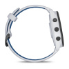 Garmin Forerunner 265 - 46 мм | Black Bezel with Whitestone Case and Whitestone/Tidal Blue Silicone Band