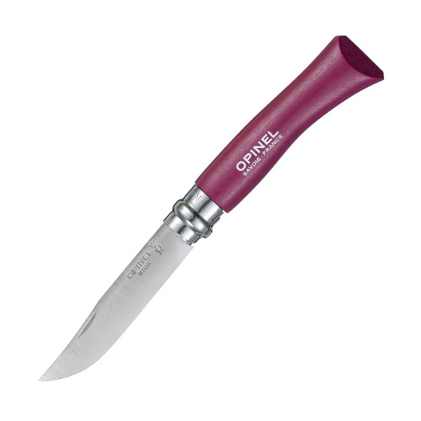 Нож Opinel №7, нержавеющая сталь, фиолетовый, 001427 001427 от прозводителя Opinel
