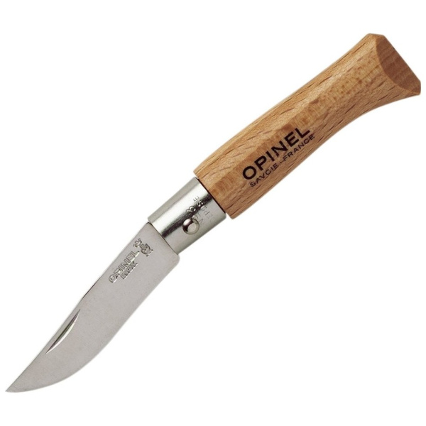 Нож Opinel №3, нержавеющая сталь, рукоять из бука, 001071 001071 от прозводителя Opinel
